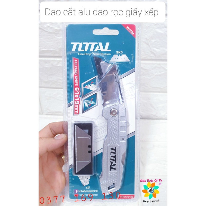 BỘ 15 MÓN LƯỠI MÁY CẮT RUNG (GỌC) ĐA NĂNG CHÍNH HÃNG TOTAL MODEL: TAKTMT1502