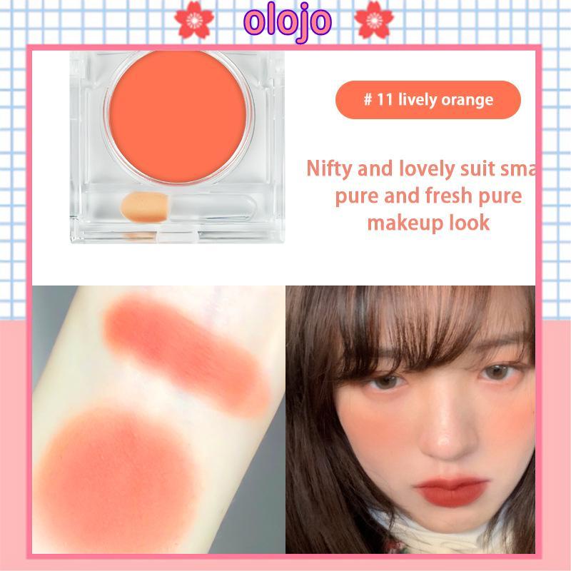 ⚜️Phấn má hồng một màu trang điểm bắt sáng da