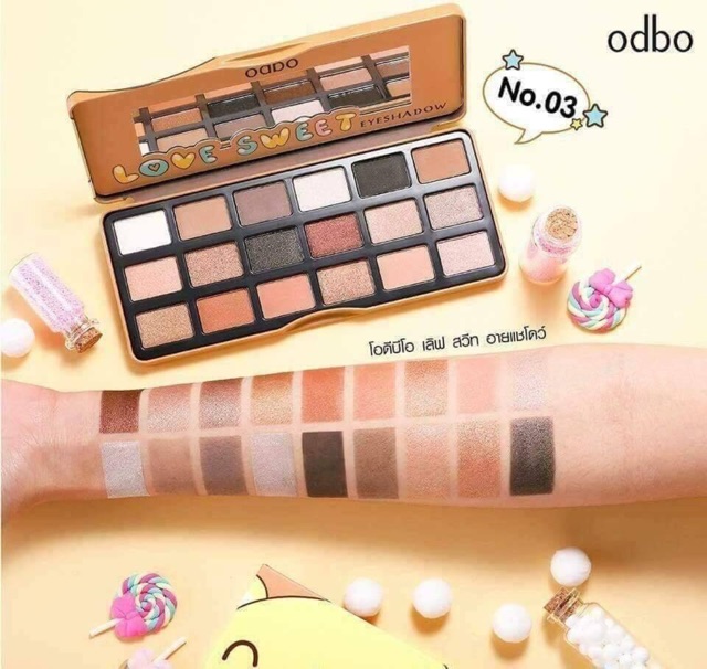 Phấn mắt Odbo Love Sweet Eyeshadow