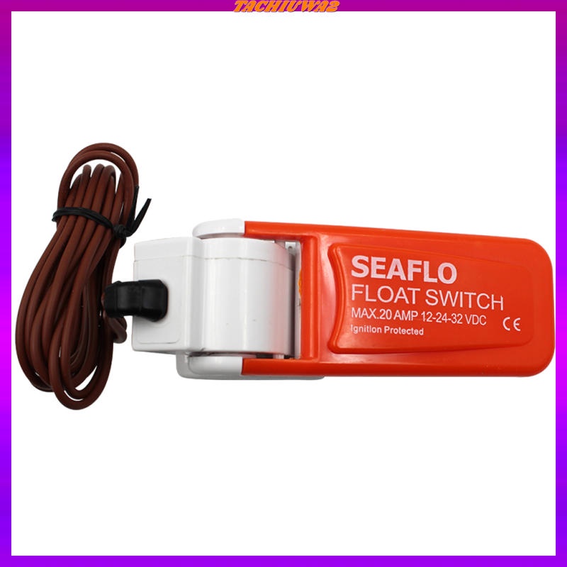 Công tắc phao bơm nước tự động 12V 24V hoặc 32V 20 Ampo cho tàu thuyền