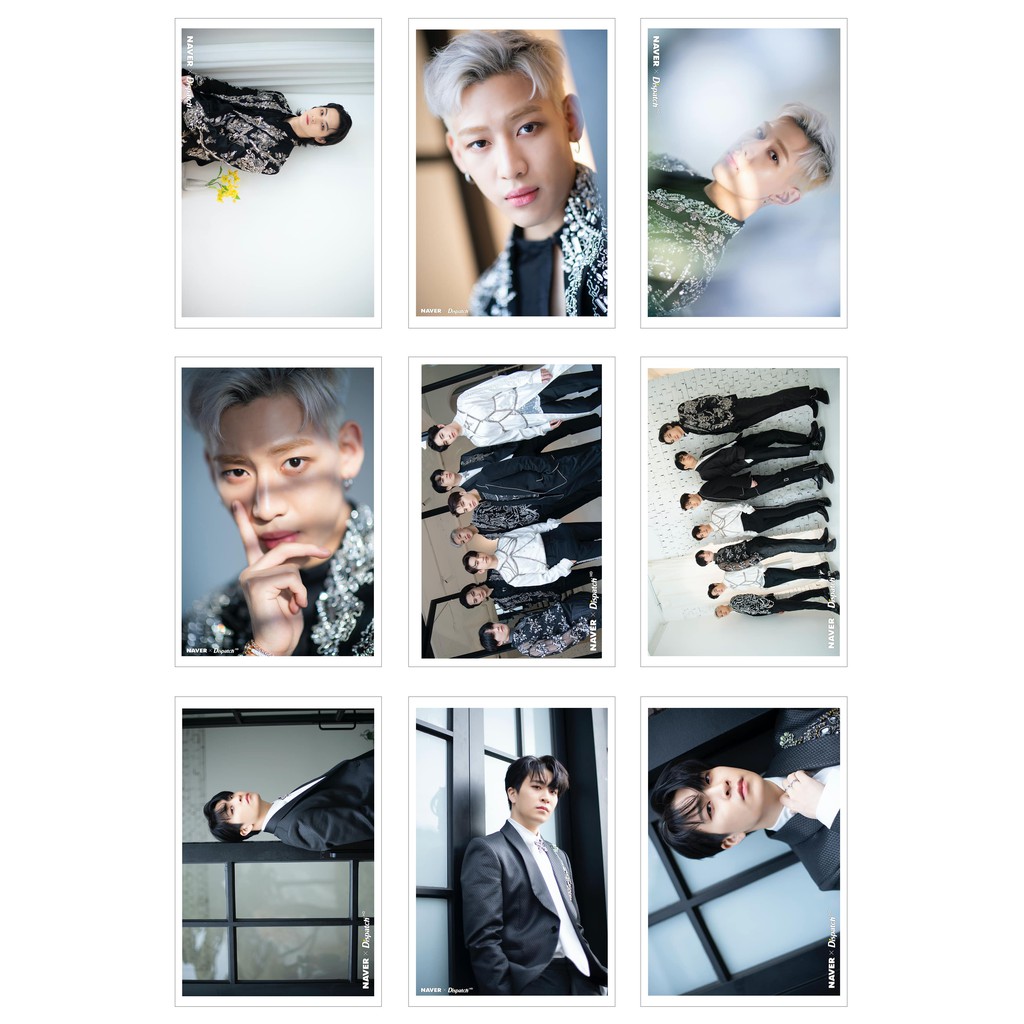 Lomo Card Ảnh GOT7 - DYE by Naver x Dispatch ( 45 ảnh)