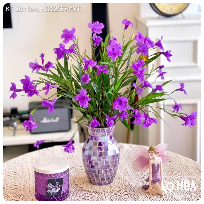 Bình hoa thuỷ tinh phong cách Bắc Âu