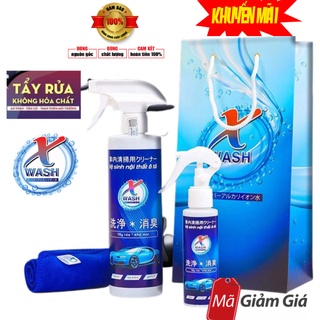 [CHÍNH HÃNG] XWASH - Nước tẩy rửa, khử mùi vệ sinh nội thất Ô TÔ Cao cấp 500ml