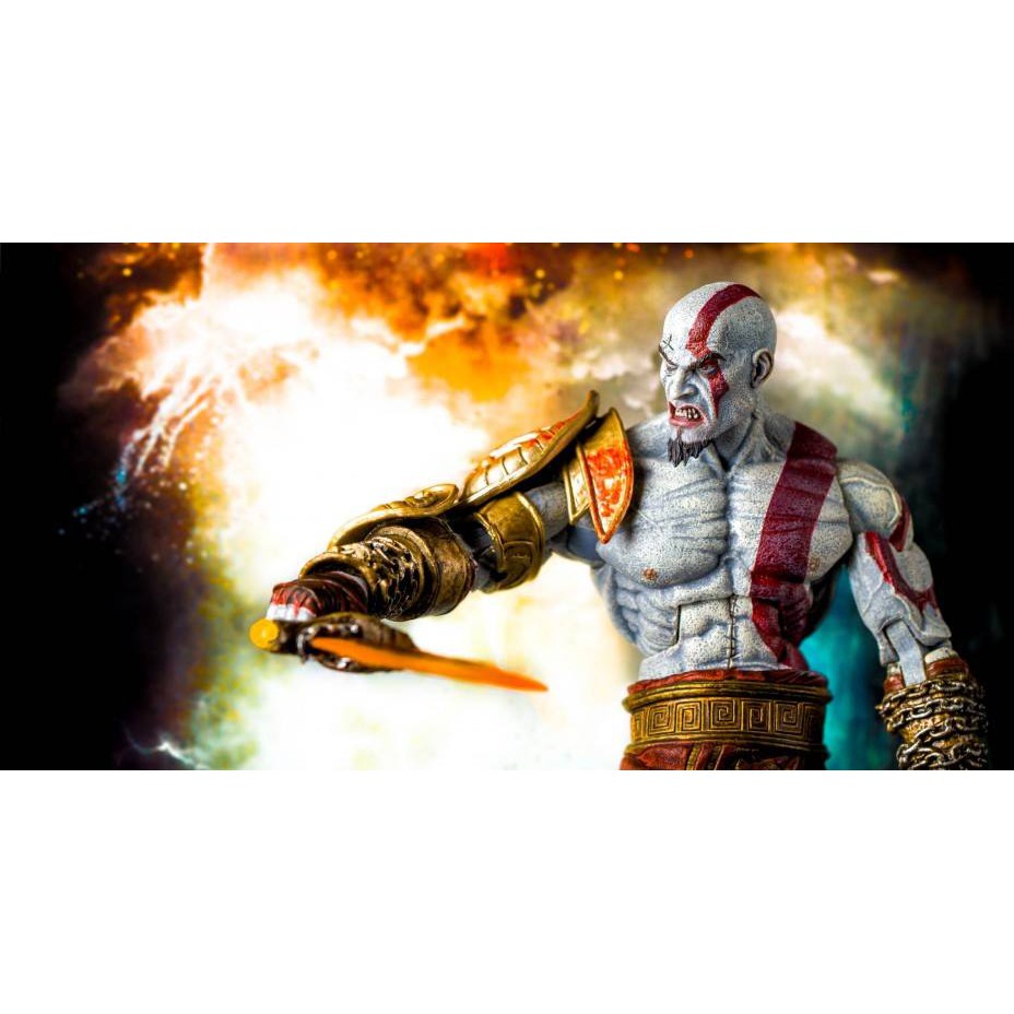Mô hình Kratos God of War GOW hãng NECA - Avengers PS3 PS4