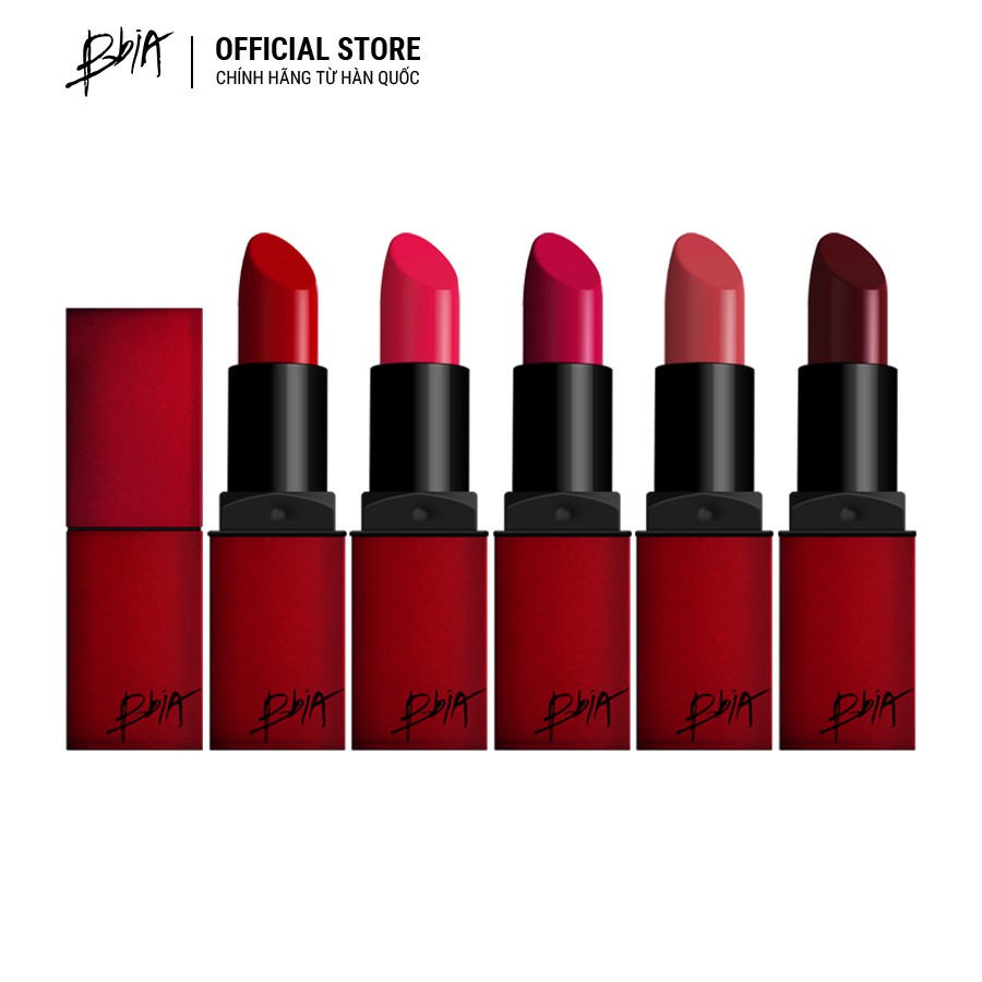 Son lì Bbia Last Lipstick Version 1 (5 Màu) 3.5g - Bbia Official Store