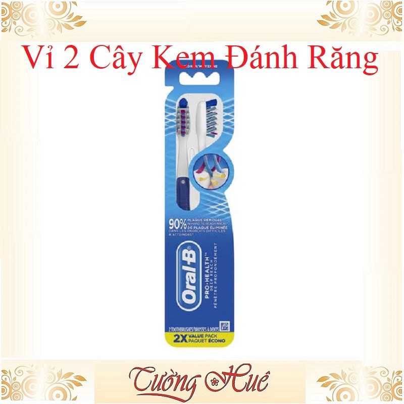 Vỉ 2 Cây Bàn Chải Oral-B Pro Health