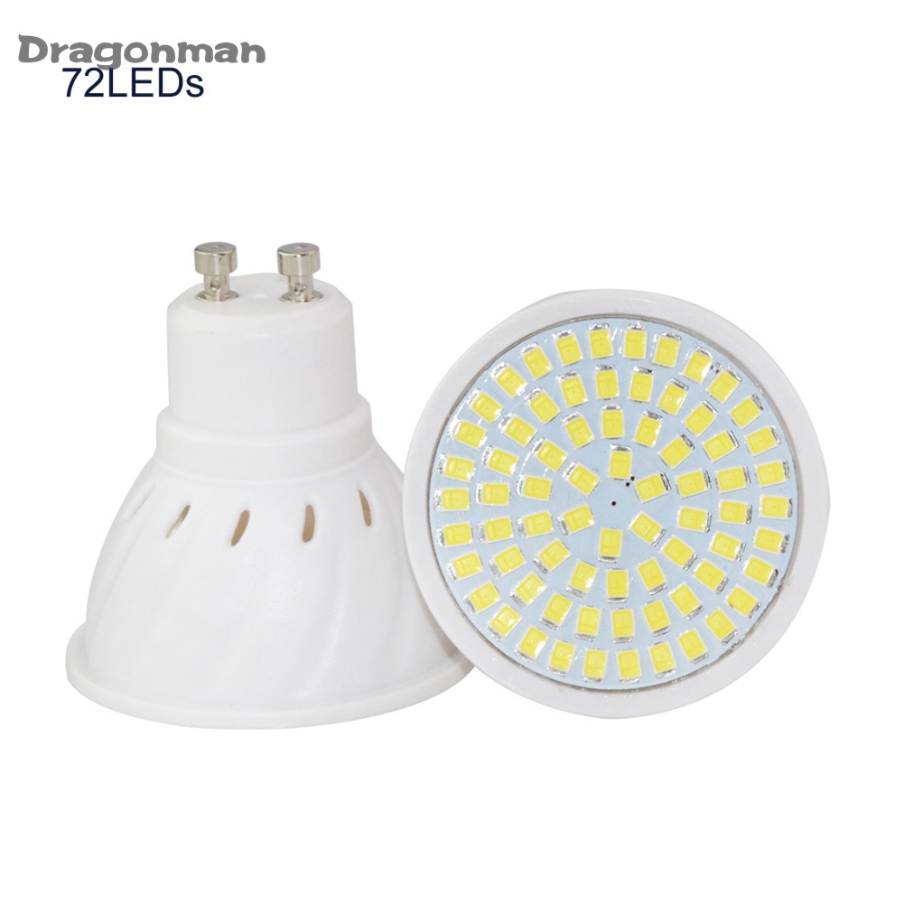 Bóng Đèn Led Gu10 Mr16 E27 3w 4w 5w 2835 Smd 36/54/72 Bóng 110v 220v