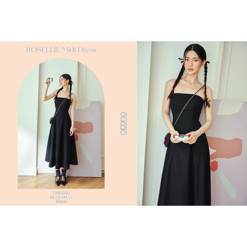 CIGNO-đầm cúp ngực ôm eo quyến rũ ROSELIE DRESS