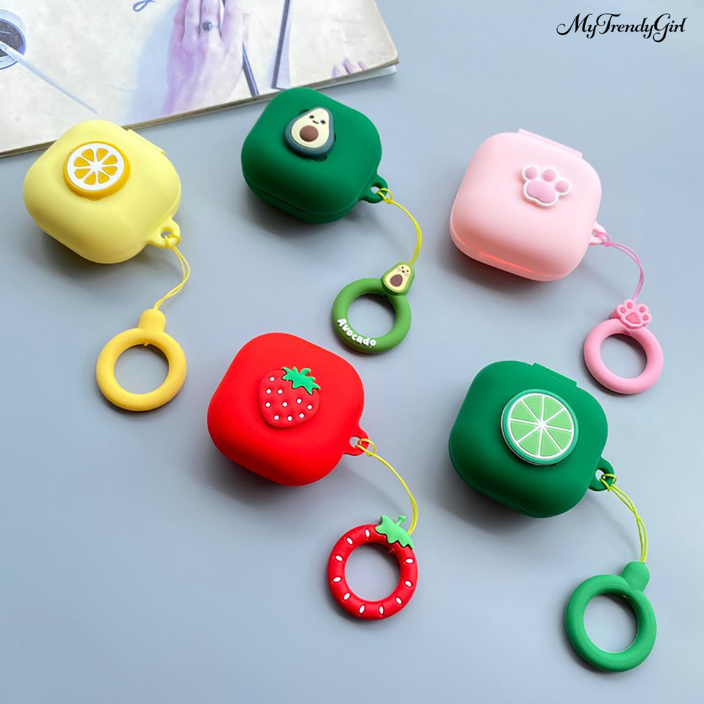 Vỏ Bảo Vệ Hộp Sạc Tai Nghe Bluetooth Họa Tiết Trái Cây Hoạt Hình Cho Samsung Galaxy Buds Live | BigBuy360 - bigbuy360.vn