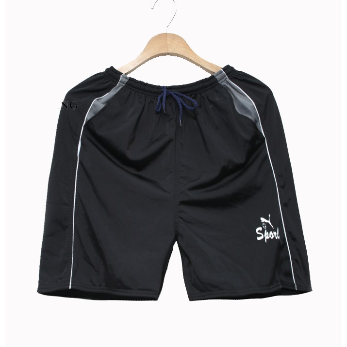 Combo 2 quần đùi nam mặc ngủ vải thun mịn thoải mái loại 1 quần sọc free size dưới 65kg | BigBuy360 - bigbuy360.vn