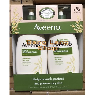 Sữa dưỡng thể Aveeno Daily Moisturizing Lotion Nourishes Dry Skin Fragrance Free 591ml thumbnail