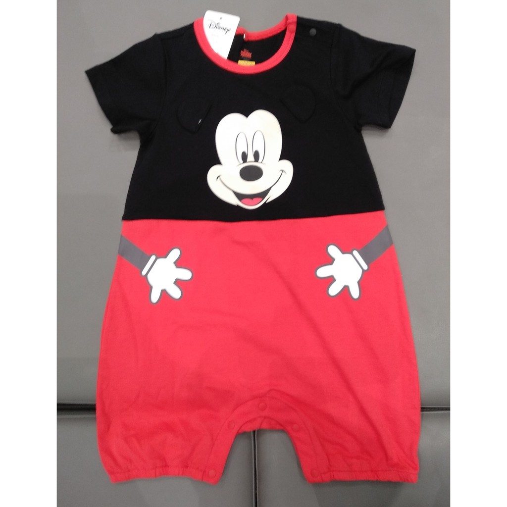 (0-3 tuổi) Bộ body bé trai hình Chuột Mickey của hãng BALABALA 20022112020190001