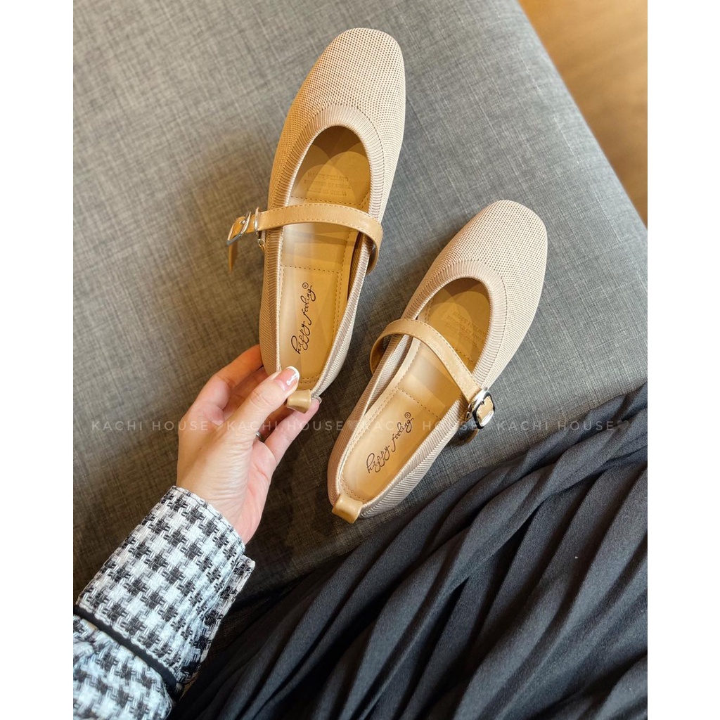 Bệt nữ chất vải quai ngang mẫu 329-166 - Kachihouse