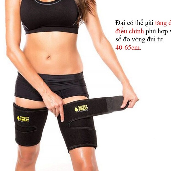 Nịt Đùi / Đai Nịt Bụng Định Hình Đùi Giúp Thon Gọn Chất Liệu Cao Su