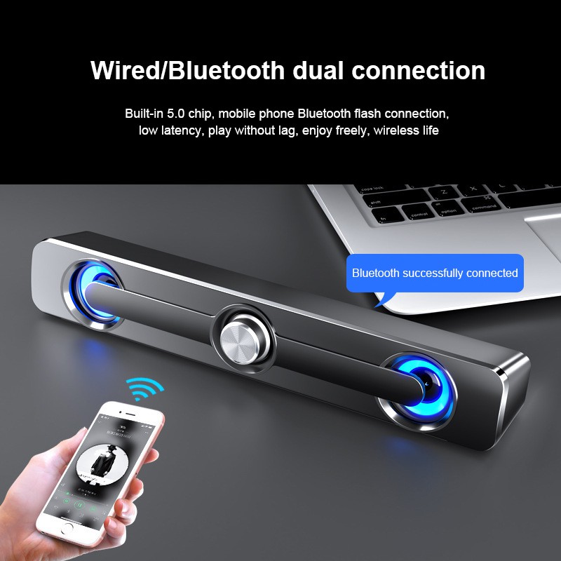 Loa Bluetooth Có Dây Đeo Linh Hoạt Chất Lượng Cao