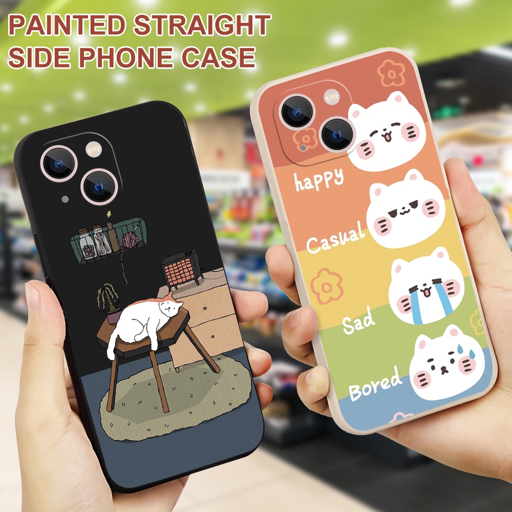 Ốp Điện Thoại Silicon Mềm Hình Mèo Cho Xiaomi Redmi 10 9T 9C NFC 9A 9 8A 8 6 6A NOTE 11 10 9 8 7 PRO 9S 4G 5G K20 PRO K30 30i