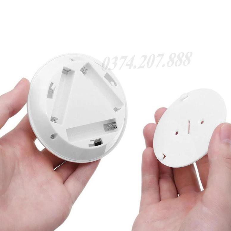 Đèn LED dán tường có điều khiển từ xa, hẹn giờ, điều chỉnh mức sáng tiện lợi-Bộ 3 bóng đèn kèm điều khiển - GD224