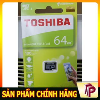 Thẻ nhớ toshiba 64gb class 10 tốc độ -100mb/s