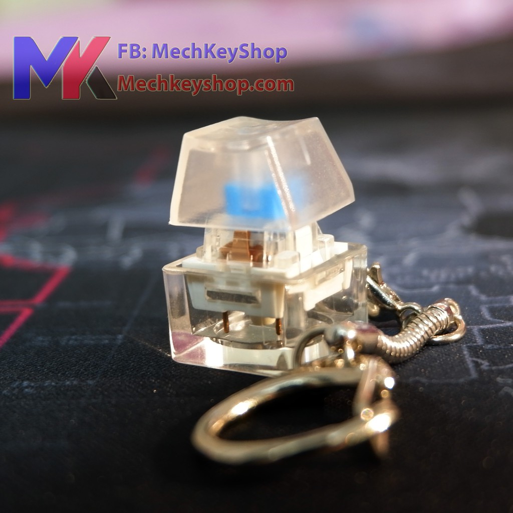 Keychain switch bàn phím cơ có đèn led (Móc khóa nút bàn phím cơ) [GJ]