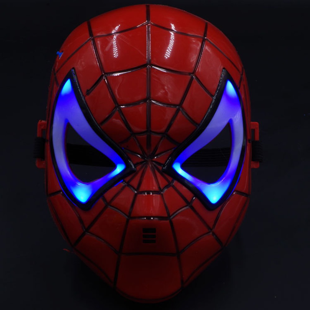 Mặt nạ hóa trang có đèn hình siêu anh hùng Marvel cho tiệc