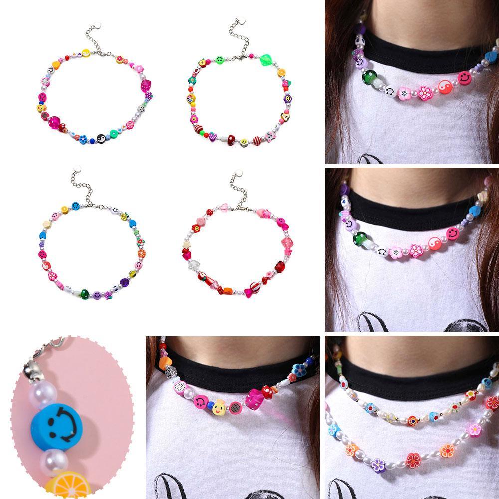 EUTUS Vòng cổ Chuỗi Hạt Phong Cách Bohemian Thời Trang Cho Nữ