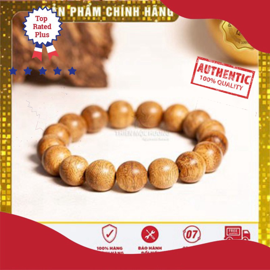[CAO CẤP] Vòng Tay Trầm Hương - Tròn Đơn - Thiên Mộc Hương