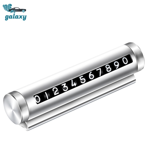 Galaxy Bảng Số Điện Thoại Đỗ Xe Tạm Thời Dạng Con Lăn Tiện Lợi