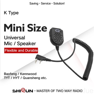 Micro 2 Pin PTT thay thế cho bộ đàm Kenwood/Baofeng UV-5R BF-888s chất lượng