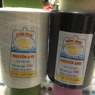 Tơ vắt sổ Nguyên Anh loại to hàng 1kg - MÀU ĐEN