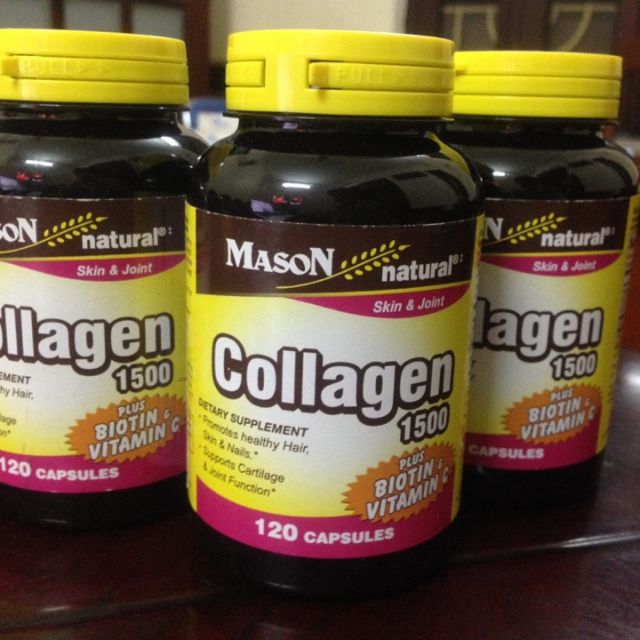 Hộp 120 Viên uống Collagen thủy phân Mason Mỹ