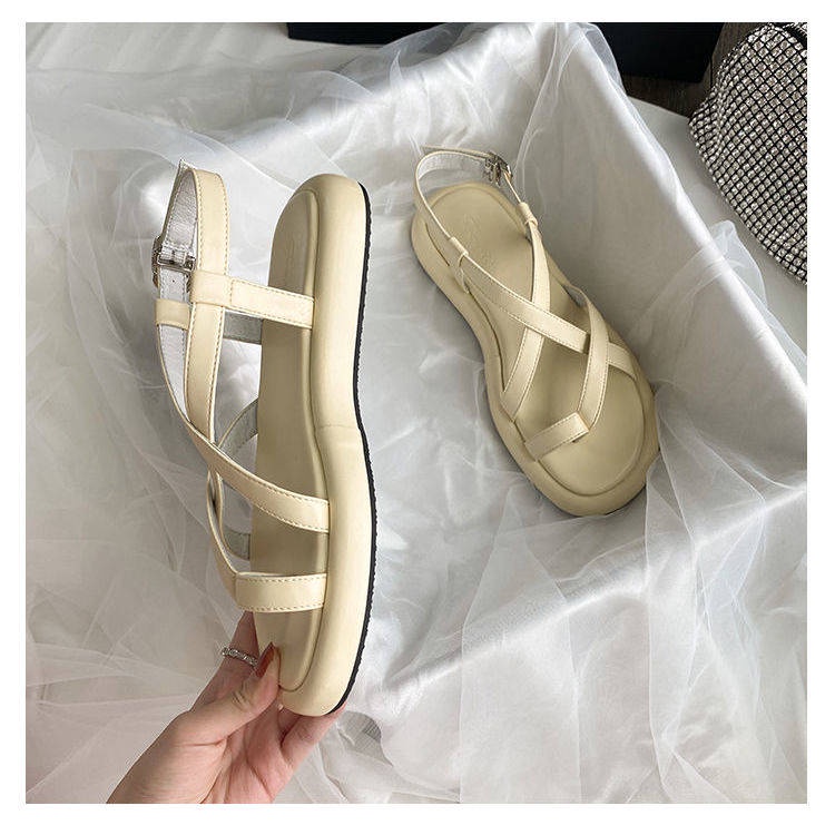 Dép xăng đan Giày Sandal Đế Mềm Chống Trượt Thiết Kế Dày Dặn Năng Động Thời Trang