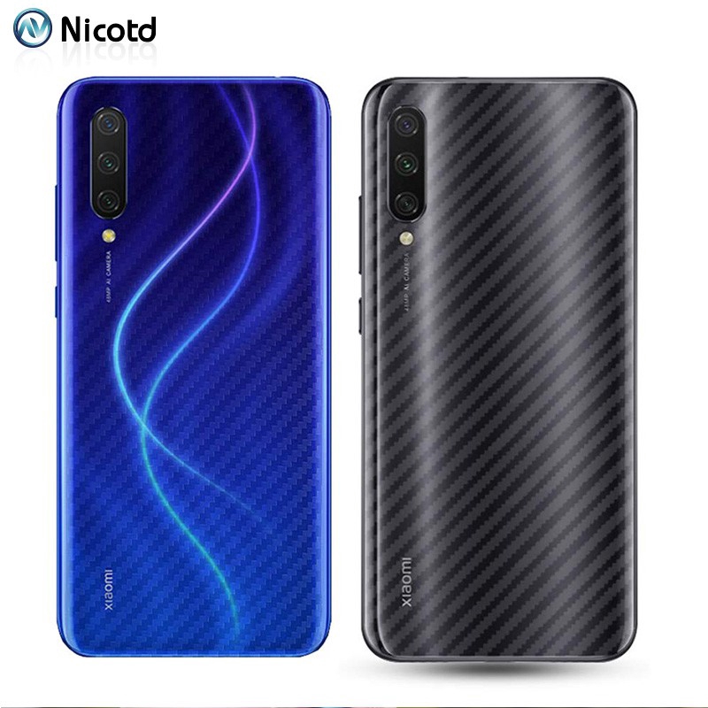 Set 3 miếng dán bảo vệ lưng điện thoại cho Xiaomi Mi A3 CC9E A2 6X A1 5X Redmi K20 Pro Mi 9T Pro 7 7A Redmi Note 7 7s