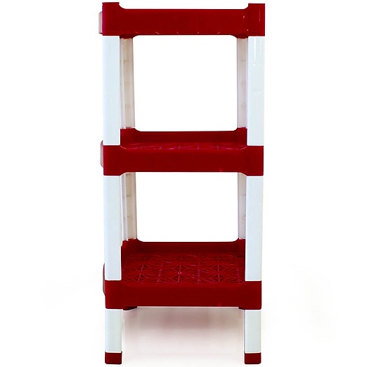 Kệ trưng bày 3 tầng 520 × 420 × 930 mm màu đỏ nhựa Hiệp Thành Việt Nam 287HI