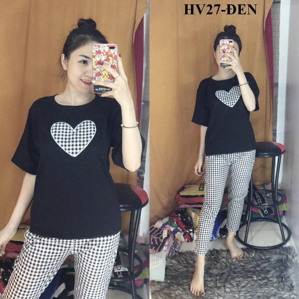 Đồ bộ nữ ♥SIÊU GIẢM♥DUY NHẤT HÔM NAY🎁 đồ bộ thun cotton nữ