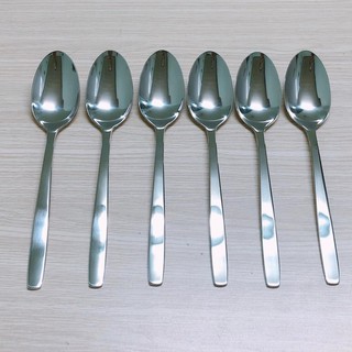 Muỗng Inox cao cấp không gỉ Hiệu TH dài 21cm - Thép không gỉ sáng bóng