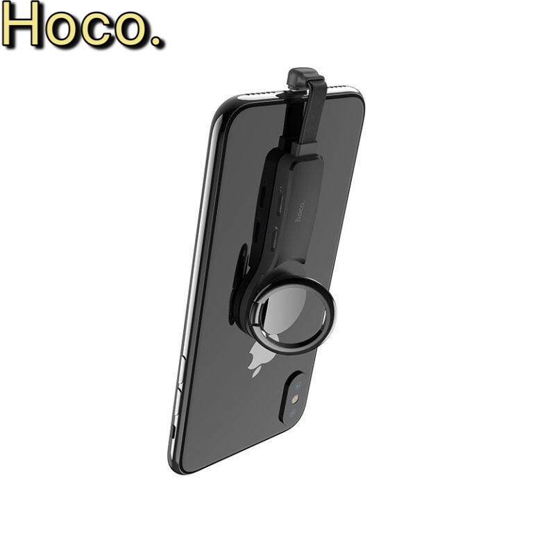 Cáp chuyển đổi lightning 2 cổng lightning vừa nghe vừa sạc có hỗ trợ míc Hoco LS22 Chính hãng