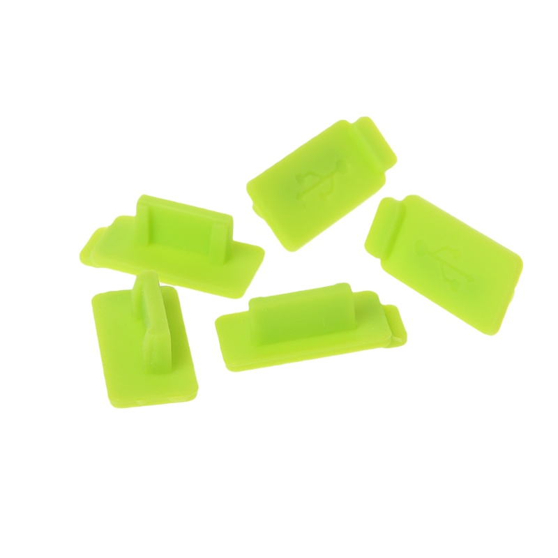 Set 5 nắp che cổng sạc usb chống bụi tiện dụng