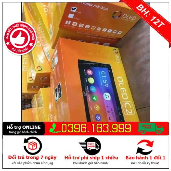 Màn Hình DVD Android Oled C2 Cho Xe Kia MORNING GIÁ RẺ 2012-2020 .RAM2 ROM32
