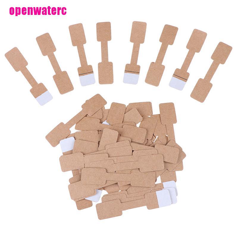 Set 50 / 100 thẻ giấy cứng ghi giá độc đáo