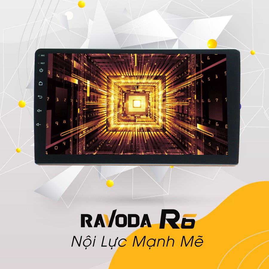 [Miễn Phí Lắp Đặt] Màn hình Android Webvision Ravoda R6 + [Quà Tặng] + Sim 4G