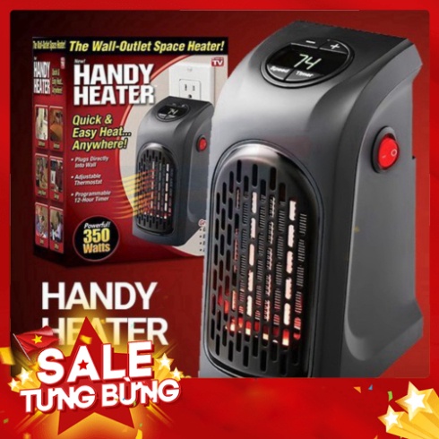 [FREE SHIP] 💥[FREESHIP+ CÓ VIDEO]💥 Quạt sưởi có hẹn giờ Handy Heater Hàng Chính Hãng💥BẢO HÀNH 12 THÁNG💥SIÊU HOT💥