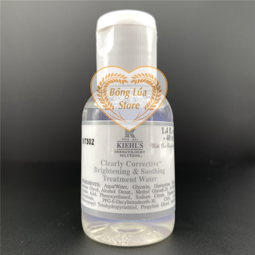 Nước Thần Trắng Da Kiehl's/Kiehls Clearly Corrective Brightening & Soothing Treatment Water 40ml