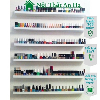 Kệ nail treo tường đầy đủ kích thước giá tại xưởng tặng kèm phụ kiện