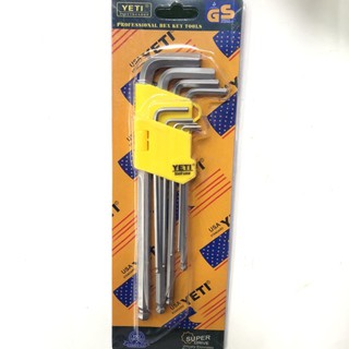 Bộ lục giác bi 9 cây Yeti