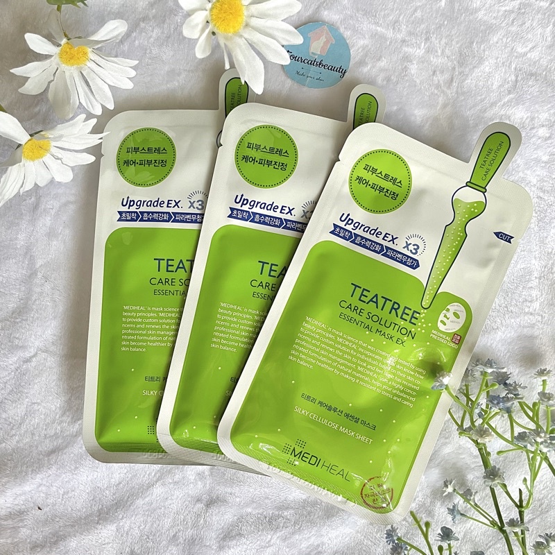 Mặt Nạ Ngăn Ngừa Mụn Mediheal Teatree Care Solution Essential Mask Ex