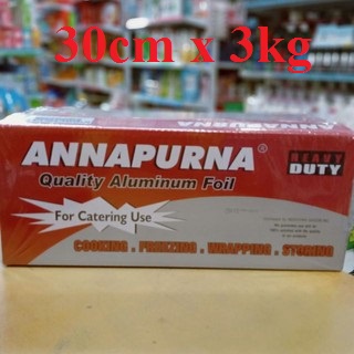 Giấy Bạc Nướng ANANPURNA 30cm x 3kg Nướng Thực Phẩm, Giữ Nhiệt, Bánh