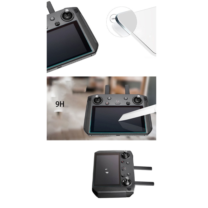 2 Remote Điều Khiển Với Kính Cường Lực HD 9H Cho MAVIC 3 RC PRO MAVIC 2 T20