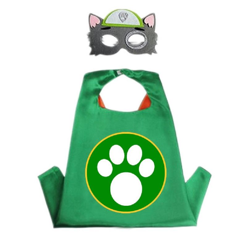 Newest 2Pcs set Paw Patrol Toys Set Mask Cape Cloak Cosplay Cartoon Puppy Patrol Gifts