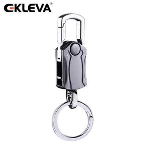 Móc khóa EKLEVA siêu bền đa năng thiết kế xoay 360 độ thời trang cho nam