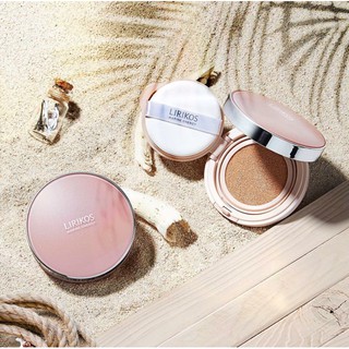 Phấn nước Lirikos Marine Energy Veil Cover Cushion SPF50+/ PA+++